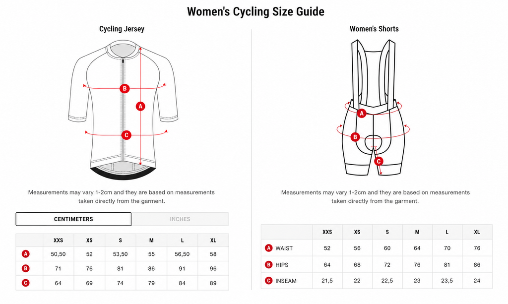 P-Magazine × Siroko Performance Bib Shorts Dames