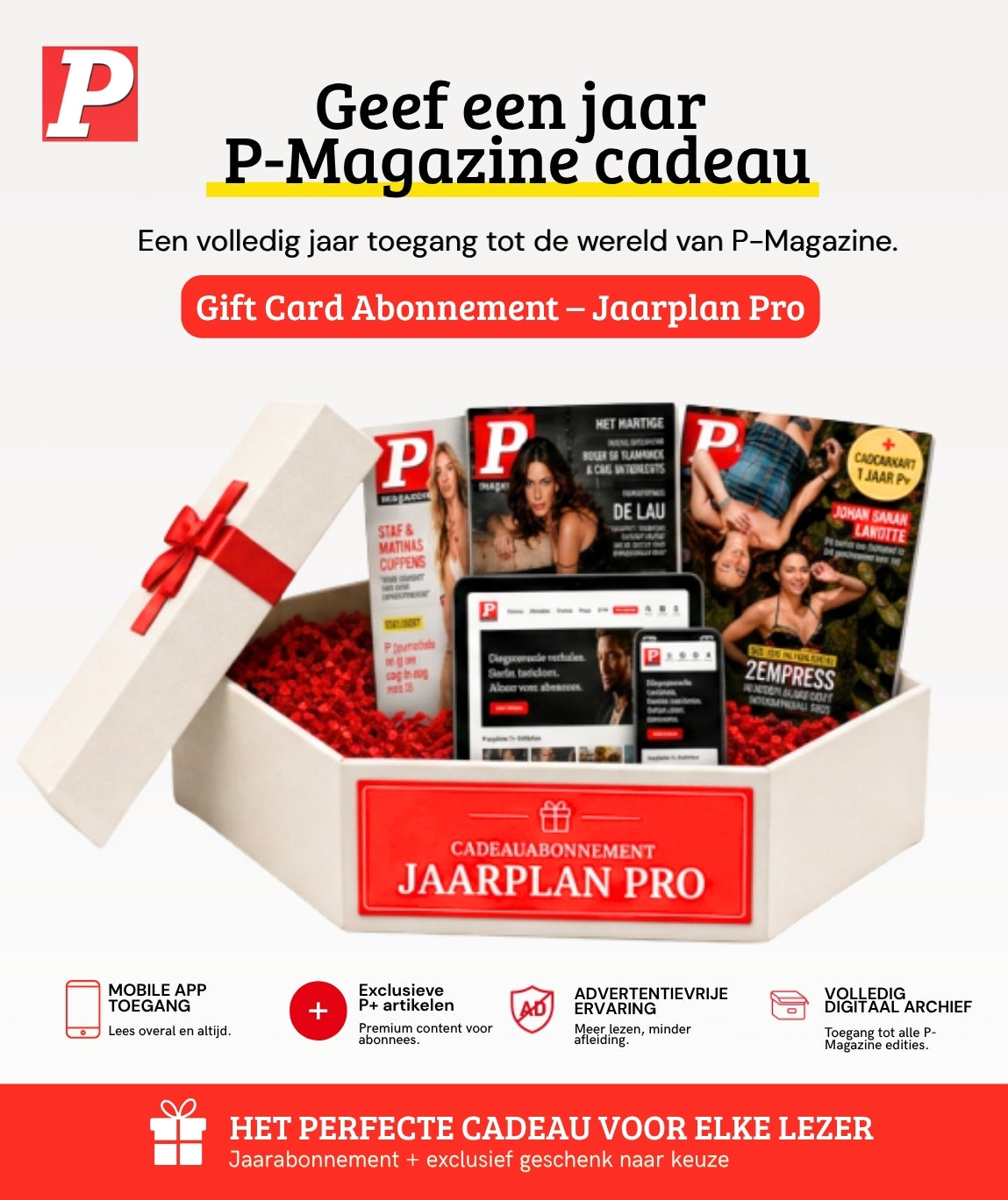 P-Magazine Abonnement Gift Card